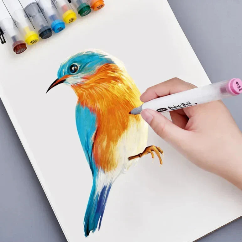 Rotuladores artísticos lavables de doble punta para niños y adultos