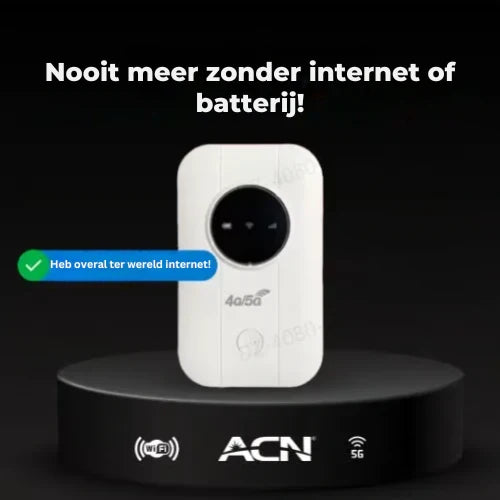 Router de bolsillo para internet ultra rápido en cualquier momento y lugar