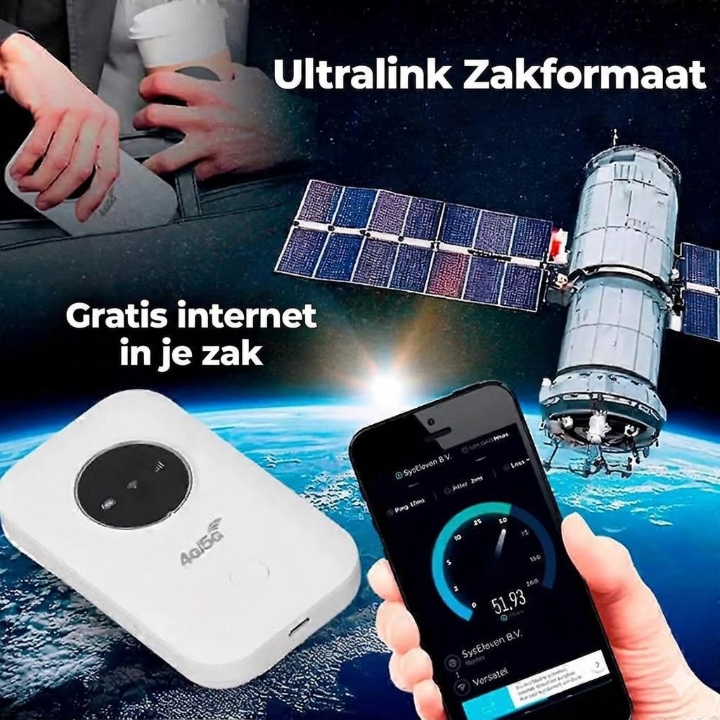 Router de bolsillo para internet ultra rápido en cualquier momento y lugar