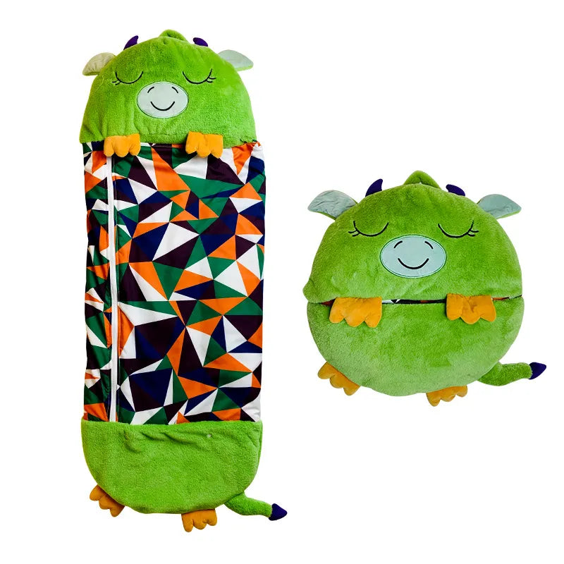 Saco de dormir infantil y peluche 2 en 1