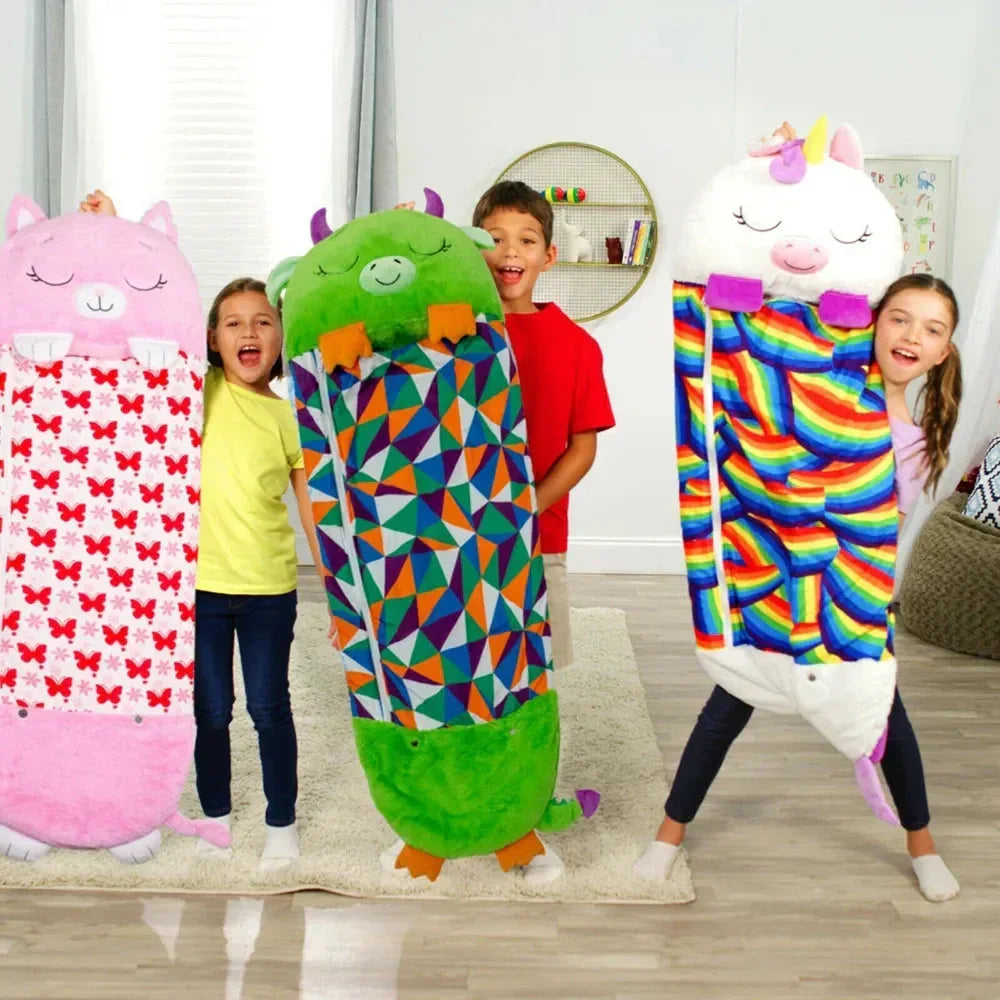 Saco de dormir infantil y peluche 2 en 1
