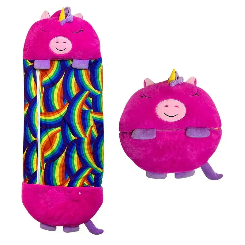 Saco de dormir infantil y peluche 2 en 1