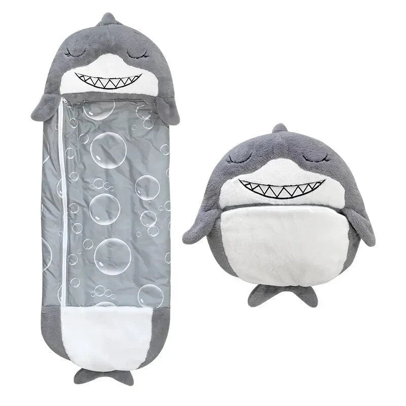 Saco de dormir infantil y peluche 2 en 1