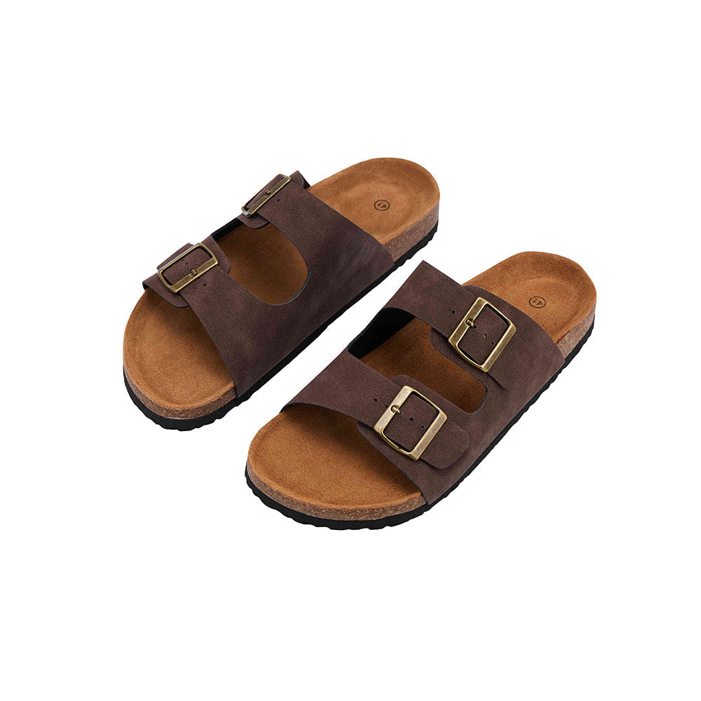 Sandalias clásicas con tiras - Negro, marrón o beige