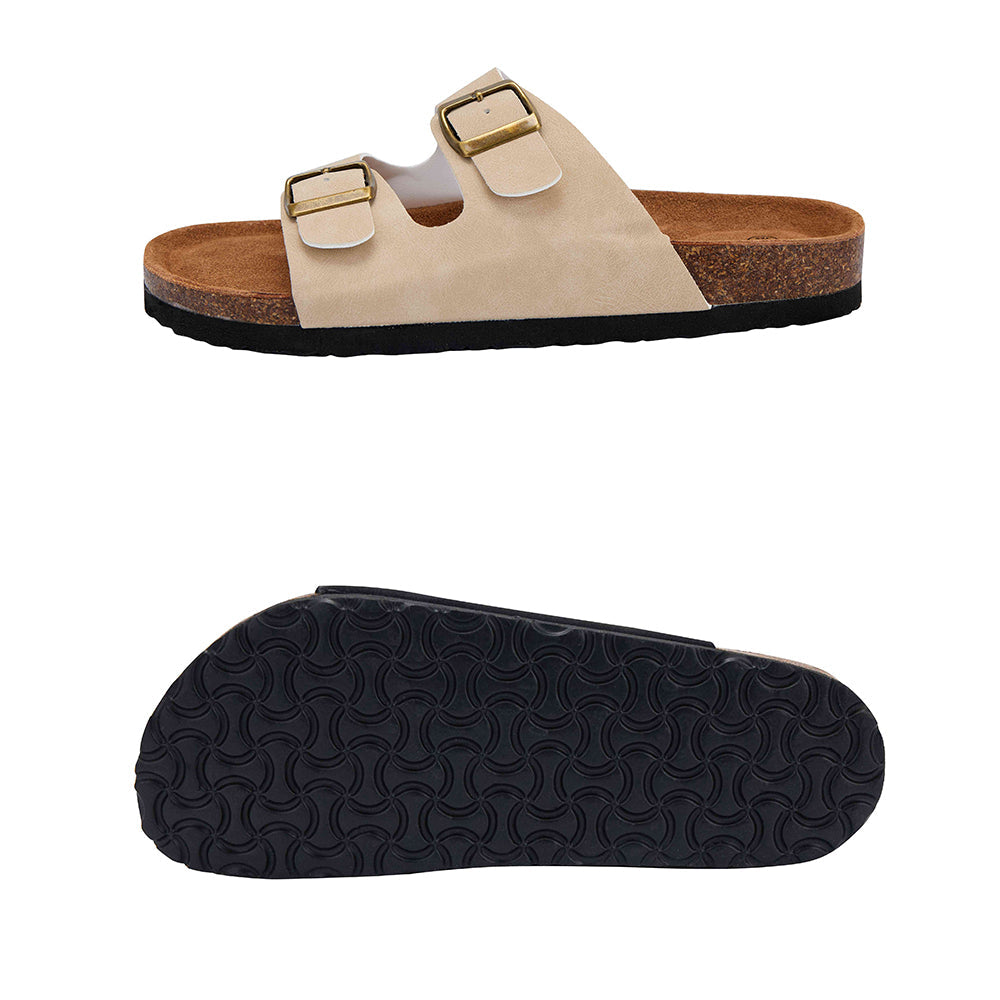 Sandalias clásicas con tiras - Negro, marrón o beige
