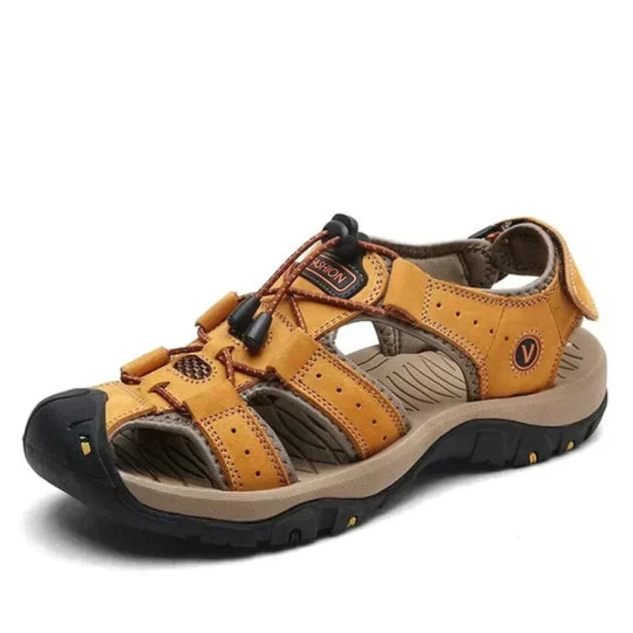 Sandalias de pescador para hombre con soporte