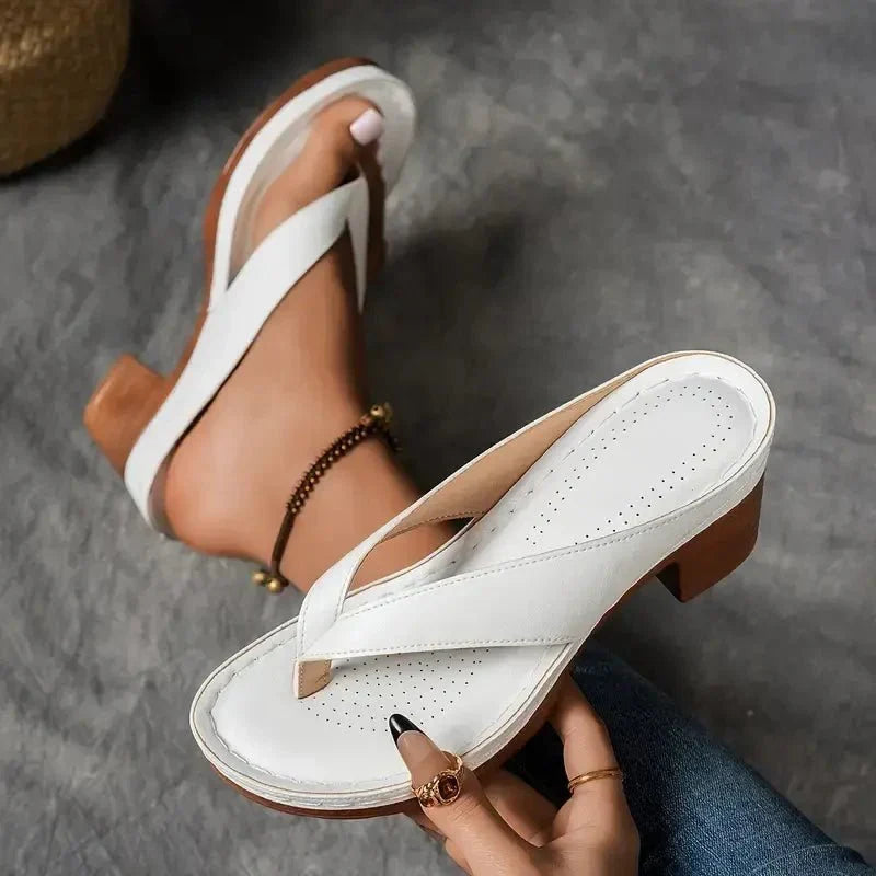 Sandalias de tacón para mujer