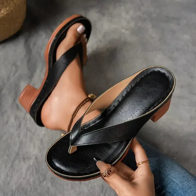 Sandalias de tacón para mujer