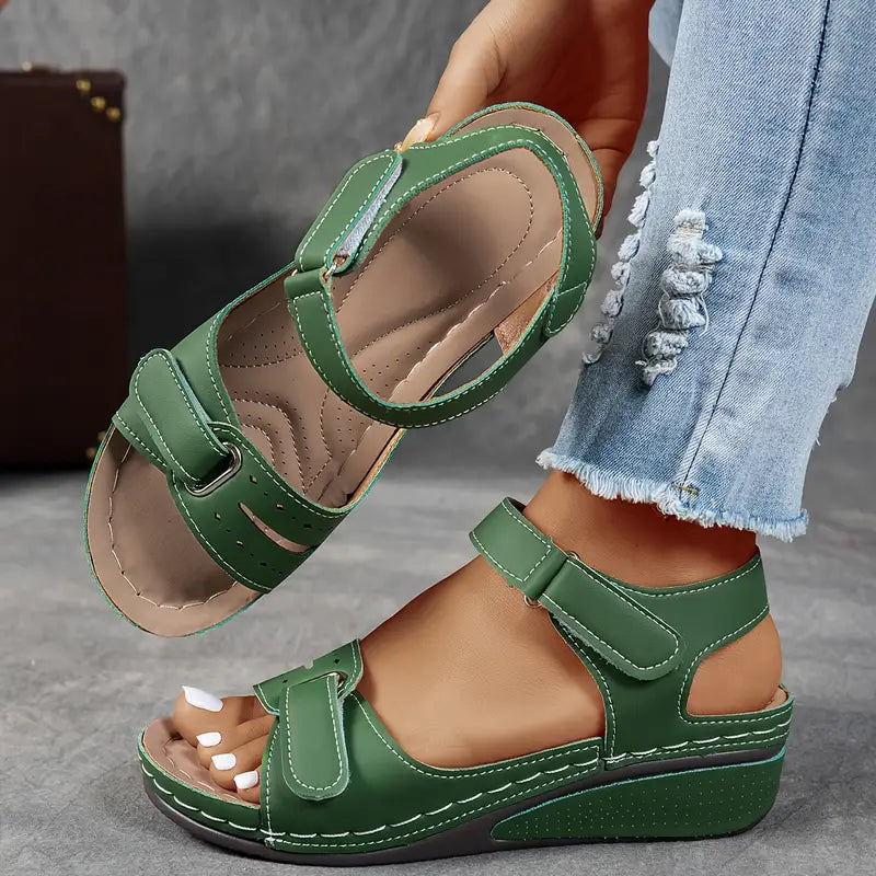Sandalias ortopédicas con plataforma para mujer