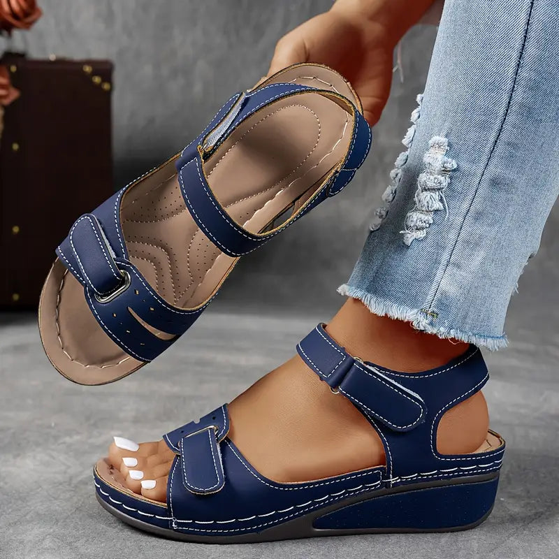 Sandalias ortopédicas con plataforma para mujer