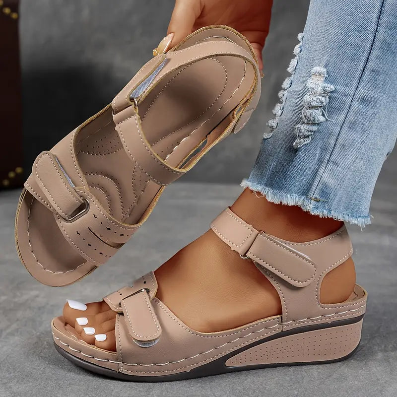 Sandalias ortopédicas con plataforma para mujer