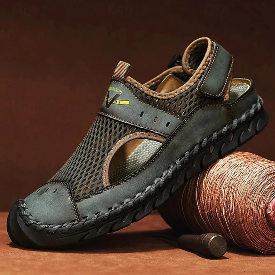 Sandalias ortopédicas con puntera cerrada para hombre