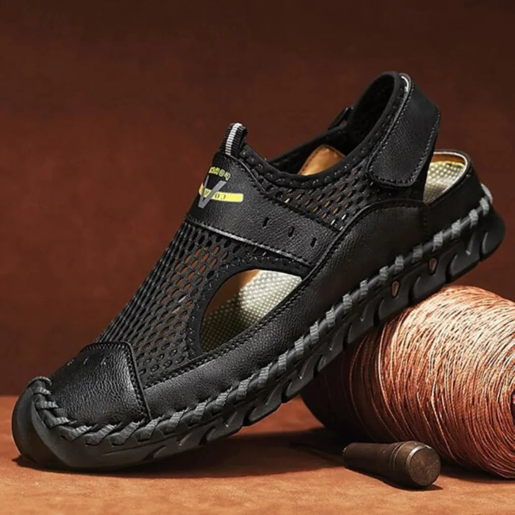 Sandalias ortopédicas con puntera cerrada para hombre