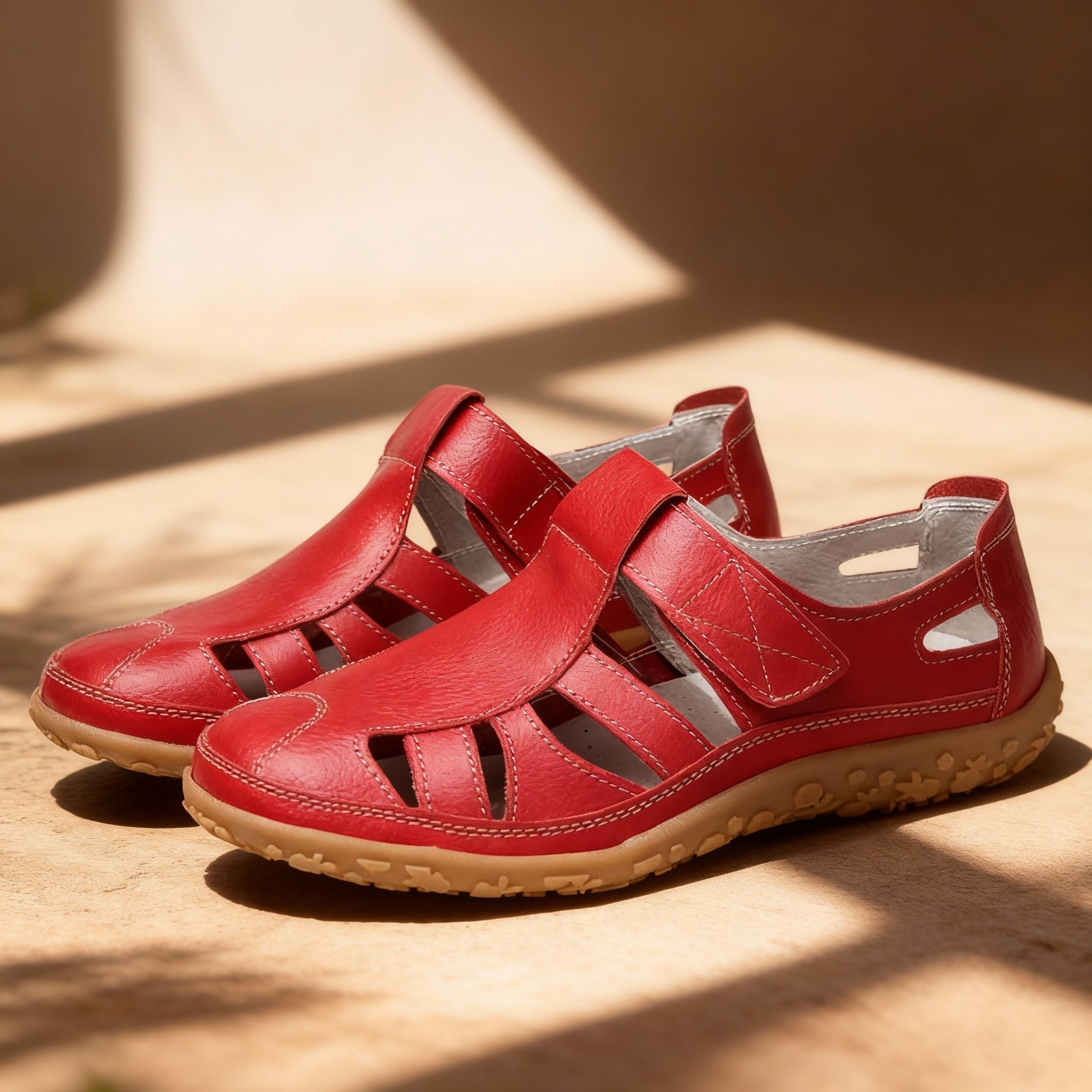 Sandalias ortopédicas estilo retro | Antideslizantes