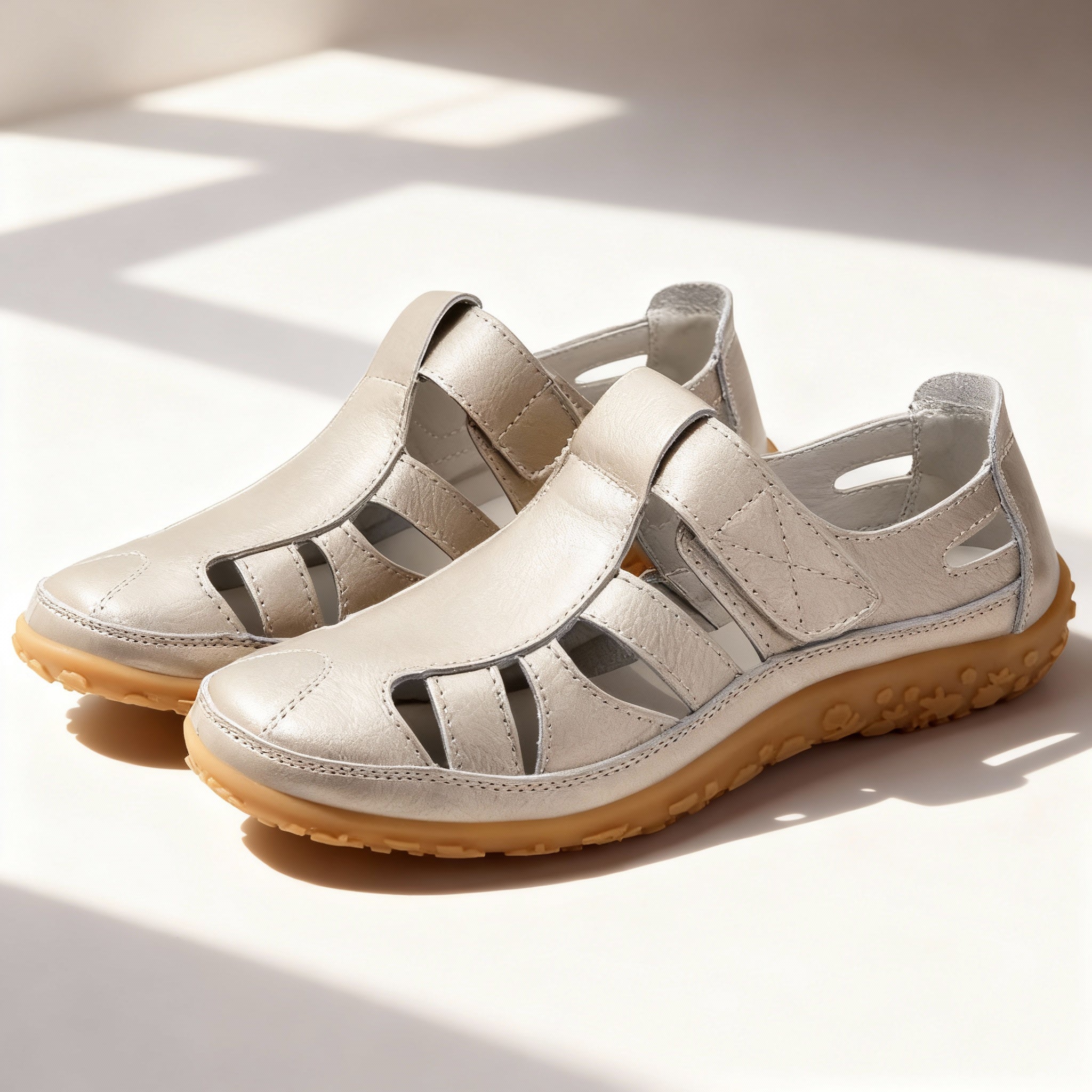 Sandalias ortopédicas estilo retro | Antideslizantes