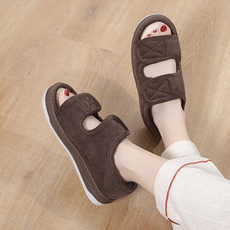 Sandalias para diabéticos para pies hinchados y sensibles