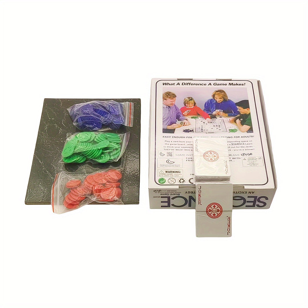 Sequence - Juego de Mesa Interactivo para Familia y Amigos