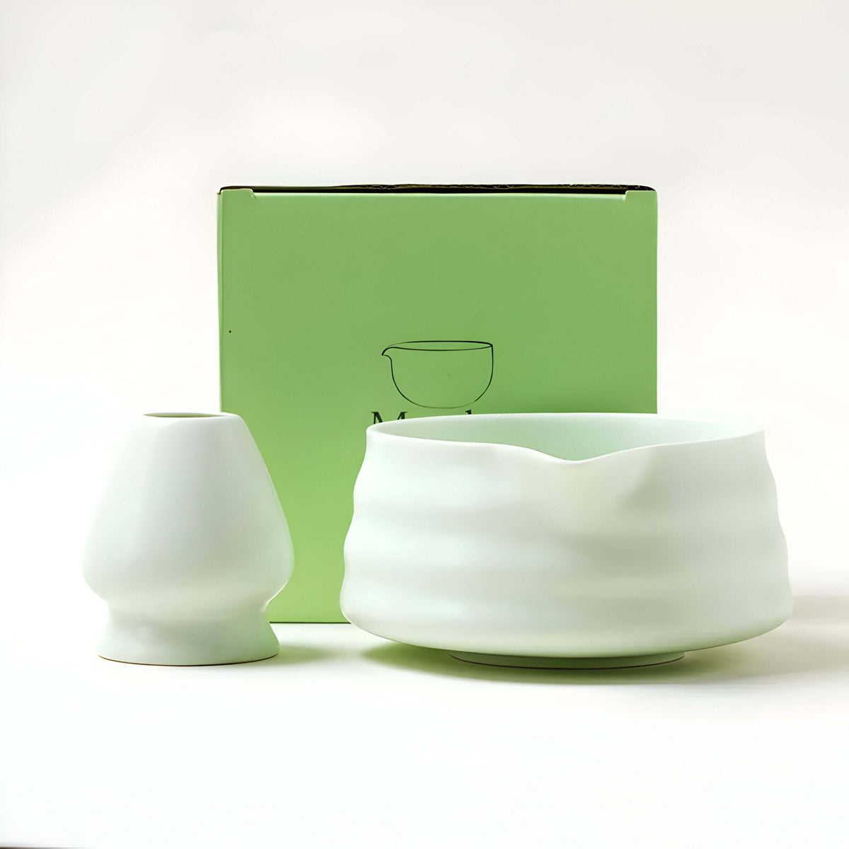 Set cerámico para té matcha – Juego tradicional para preparar matcha con cuenco, ideal para relajarse en casa
