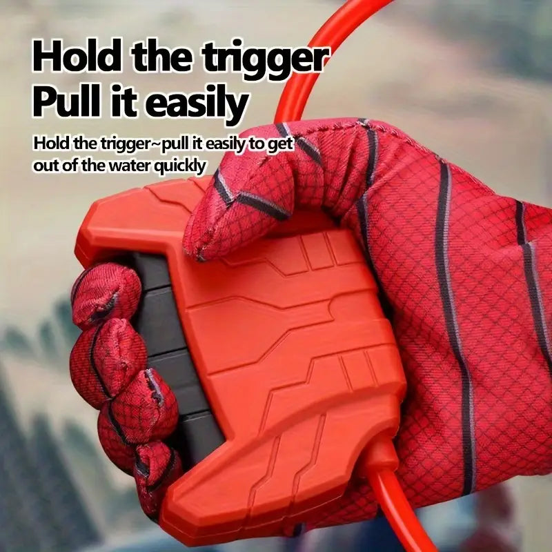 Set de 2 piezas de guantes lanzadores de agua con telaraña – Juguete para niños de 3 a 6 años