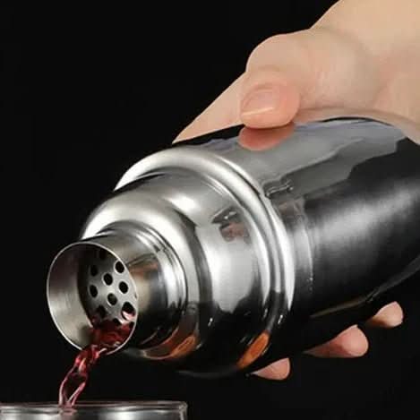 Set de coctelería de acero inoxidable de 10 piezas para preparación casera de cócteles
