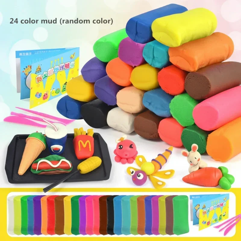Set de juego de arcilla creativa para niños y adultos