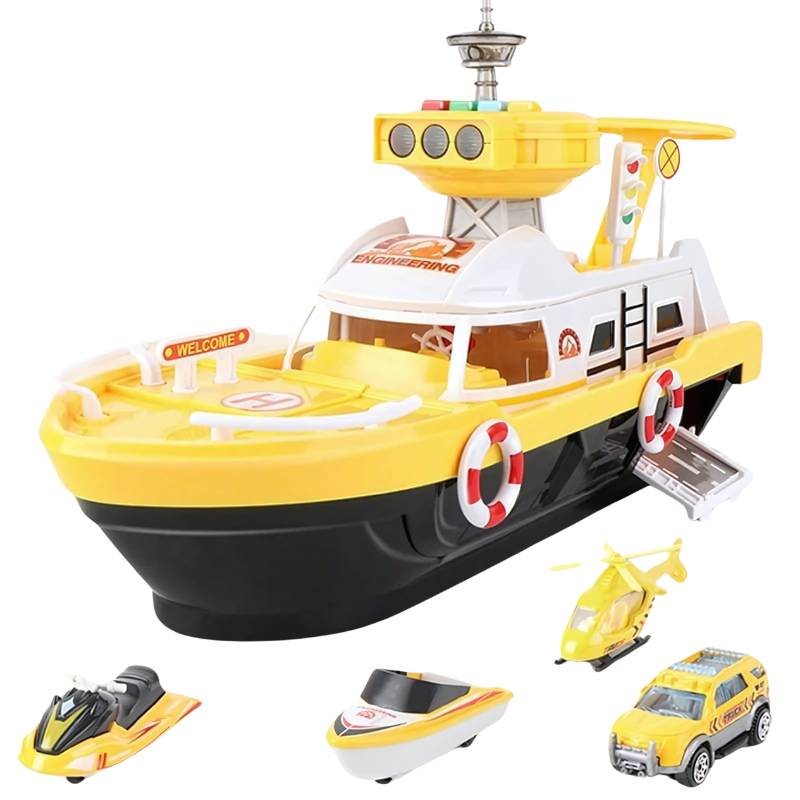 Set de juego infantil de rescate y acción