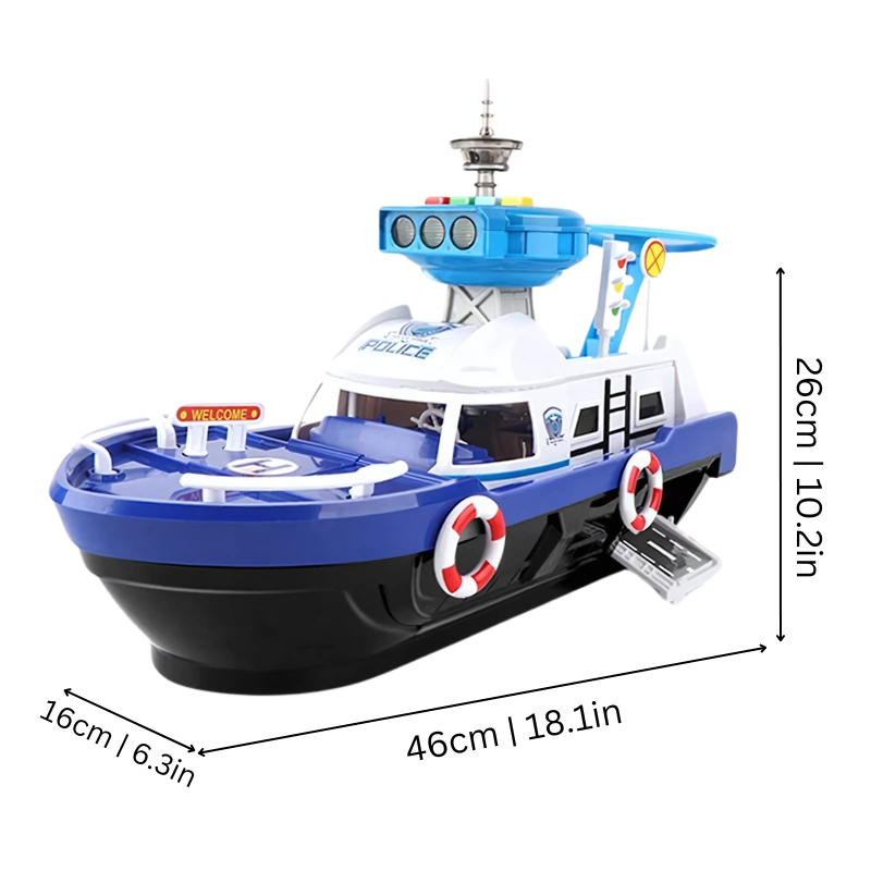 Set de juego infantil de rescate y acción