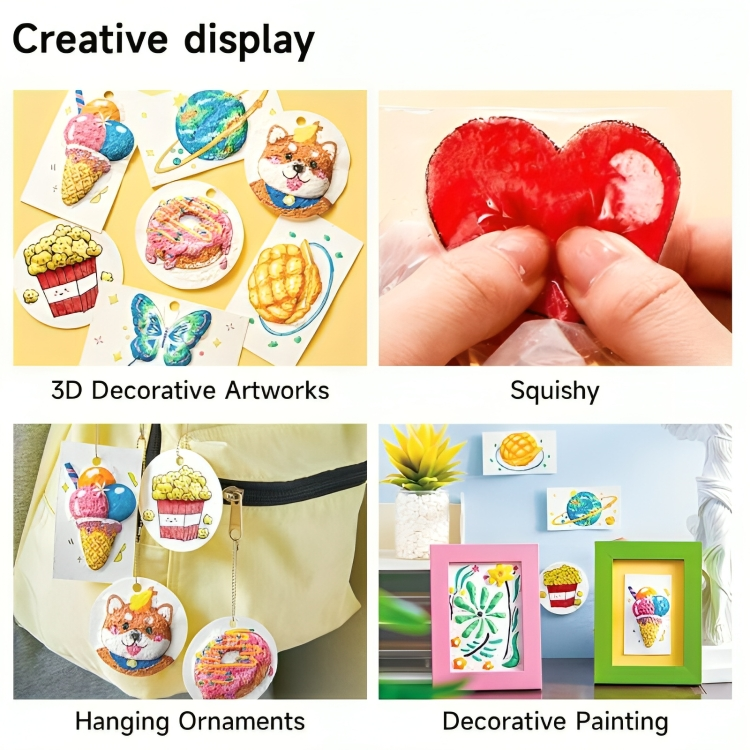 Set de manualidades artísticas en 3D para niños