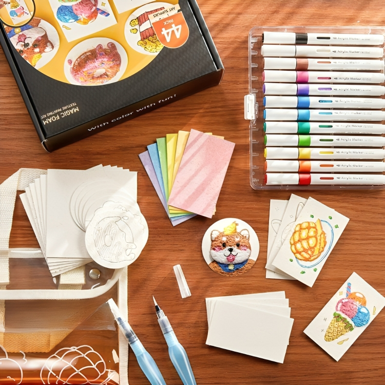 Set de manualidades artísticas en 3D para niños