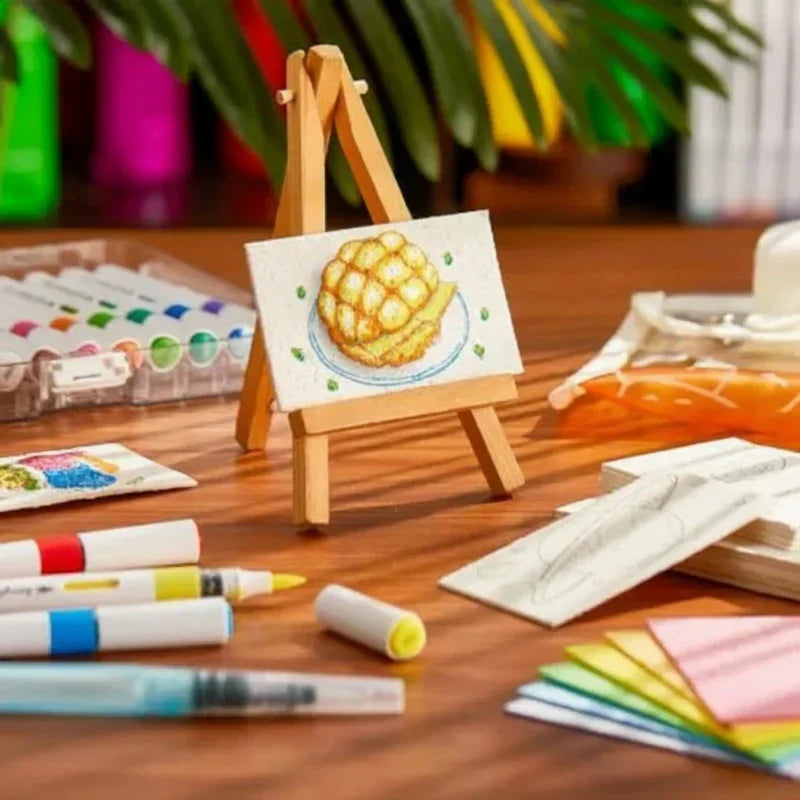Set de rotuladores artísticos de textura creativa para modelos realistas