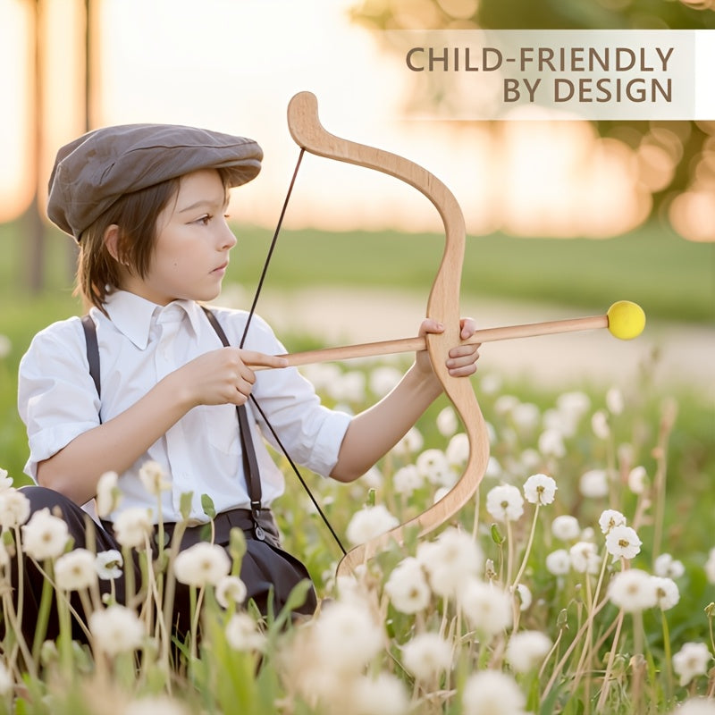 Set de tiro con arco infantil con arco y flechas – Juguete educativo y divertido