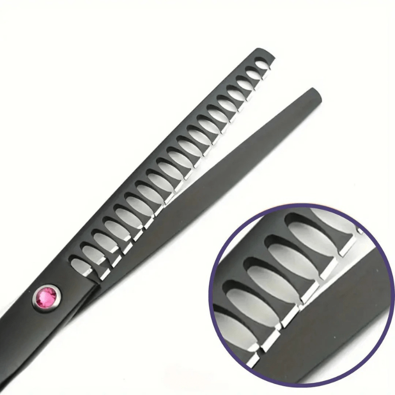 Set profesional de tijeras de aseo para mascotas de 4 piezas para perros y gatos