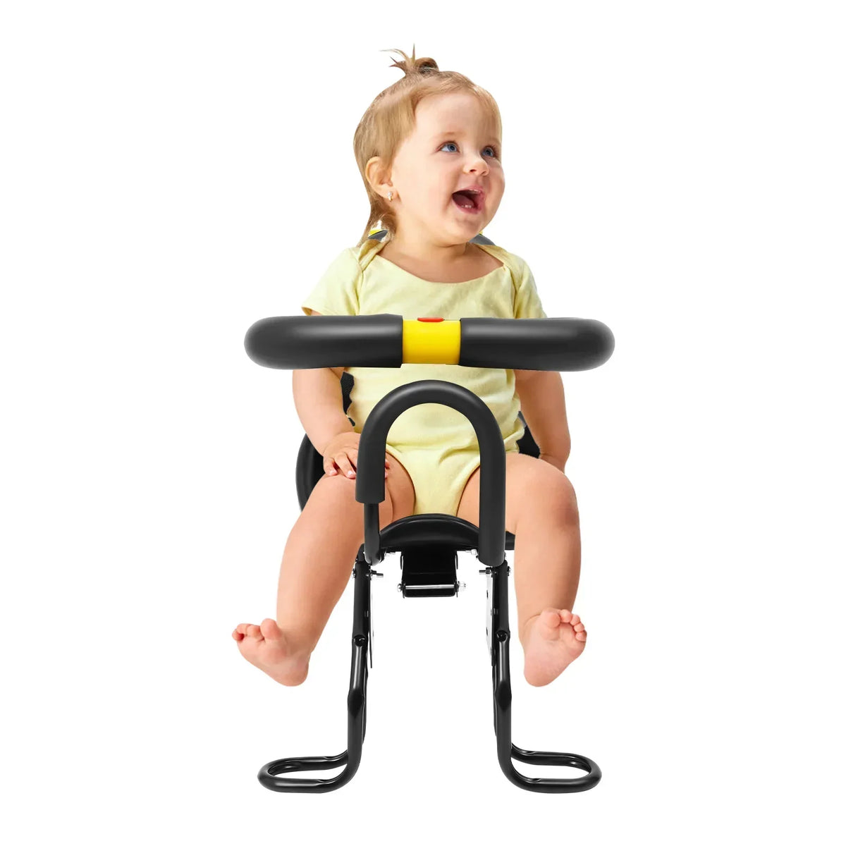 Silla de bebé delantera para bicicleta para niños pequeños (8 meses–6 años)