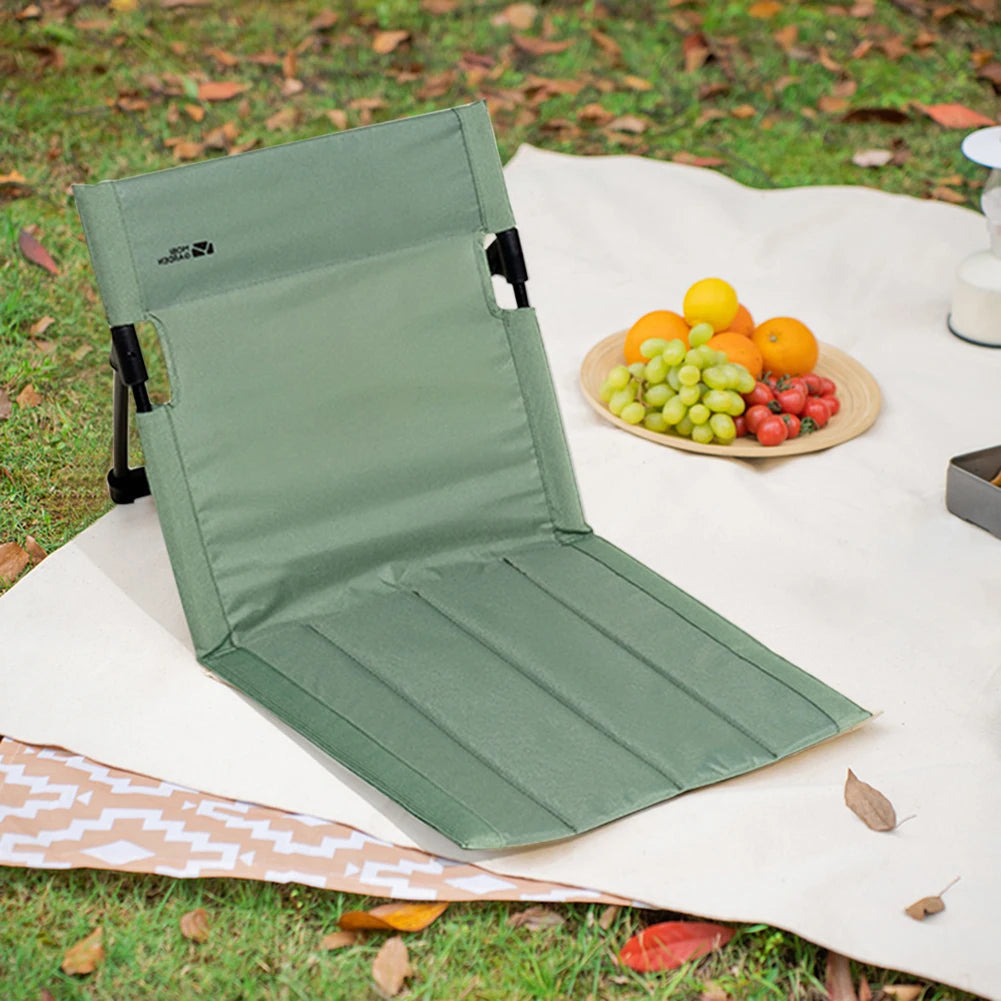 Silla de camping plegable ligera y ergonómica para camping, viajes y actividades al aire libre
