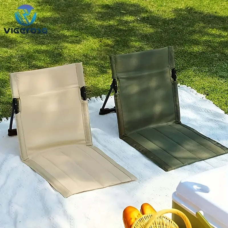 Silla de camping plegable ligera y ergonómica para camping, viajes y actividades al aire libre