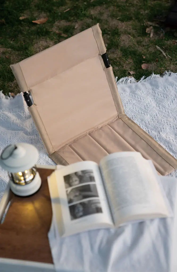Silla de camping plegable ligera y ergonómica para camping, viajes y actividades al aire libre