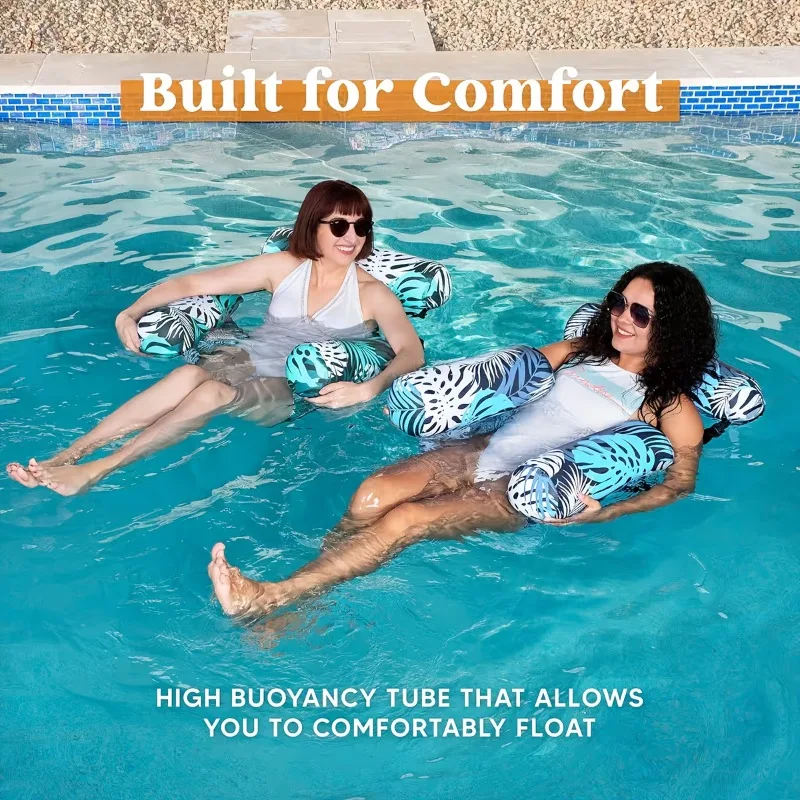 Silla inflable: Silla flotante inflable, duradera y de fácil montaje