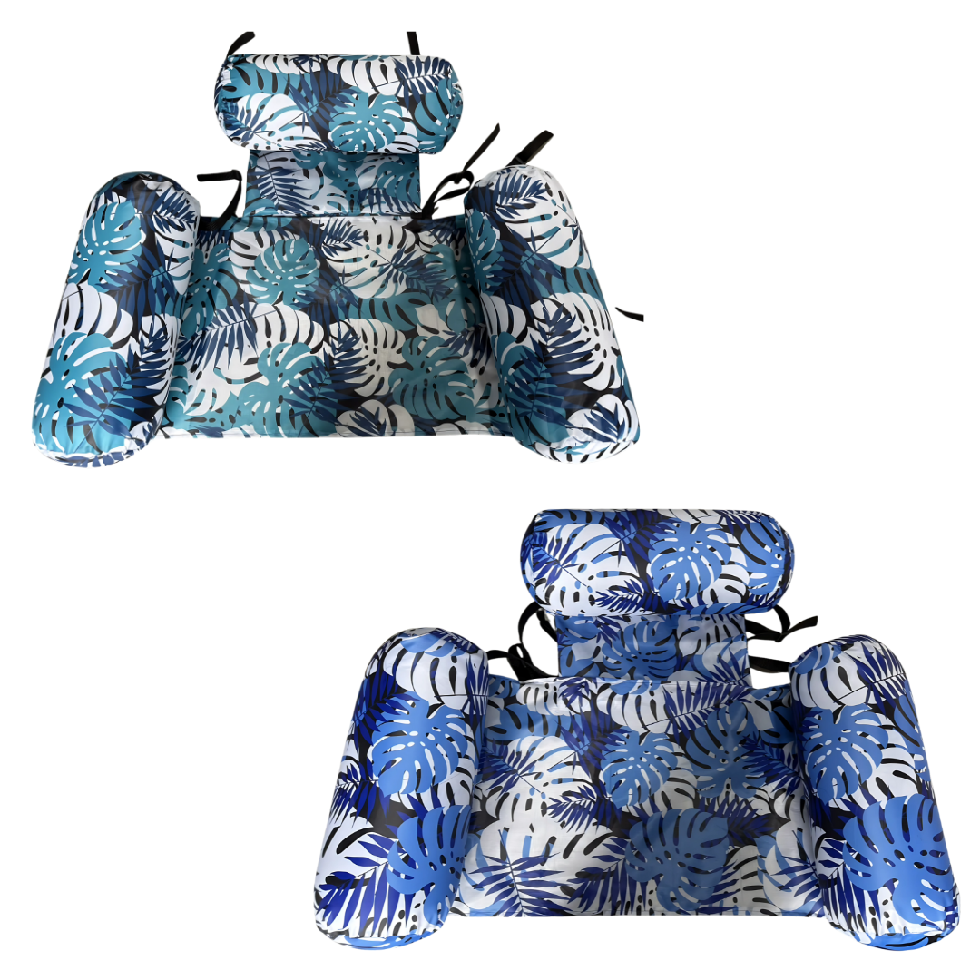 Silla inflable: Silla flotante inflable, duradera y de fácil montaje