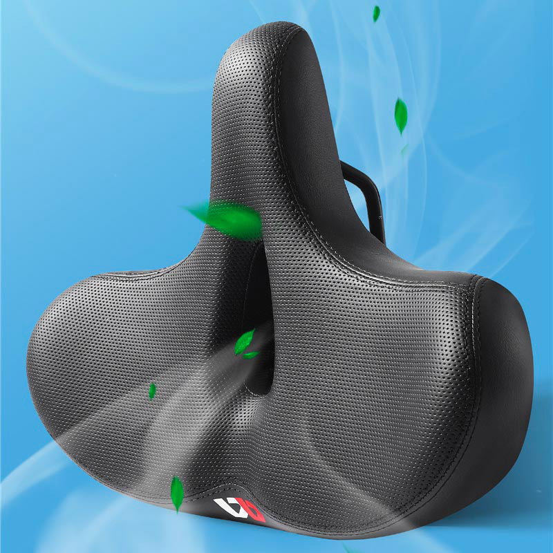 Sillín cómodo para bicicleta | Asiento extraancho
