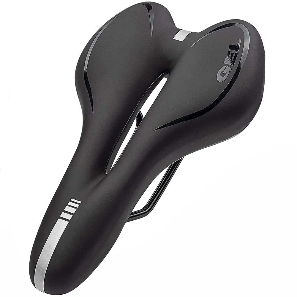 Sillín de bicicleta con acolchado de gel