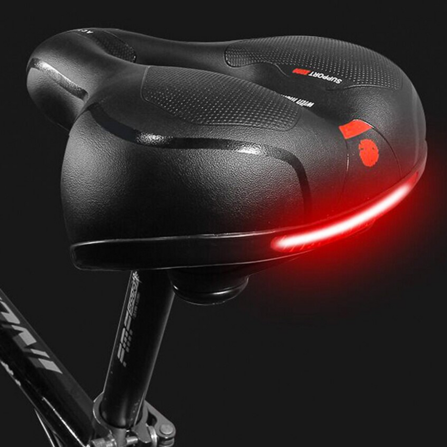 Sillín de bicicleta ergonómico y cómodo - Ajuste universal