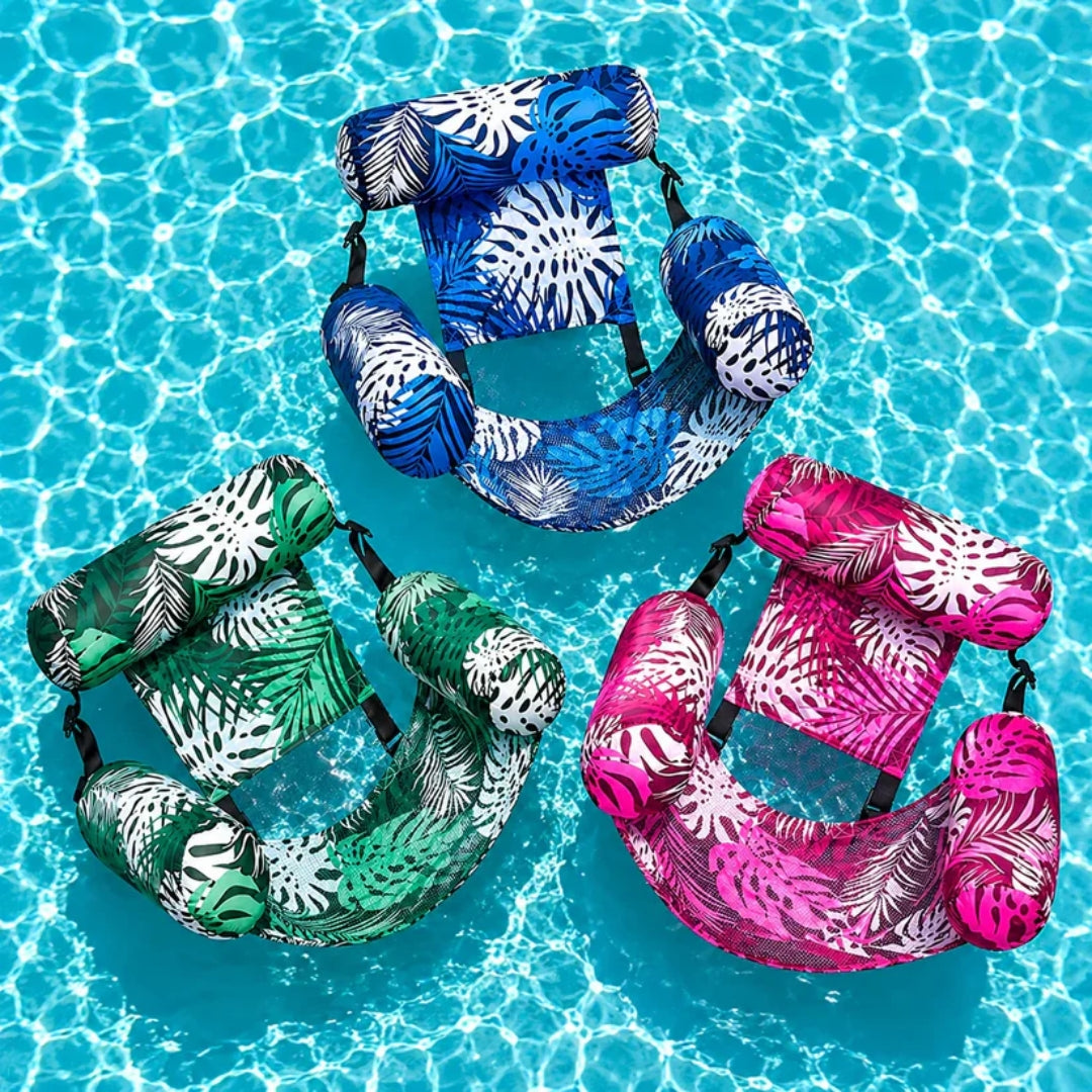 Sillón flotante - Sillón acuático inflable para relajación