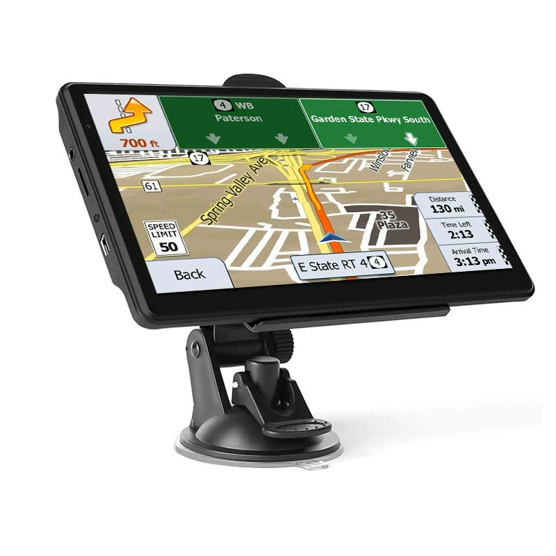 Sistema de navegación GPS de 7" para coches y camiones con tráfico en tiempo real