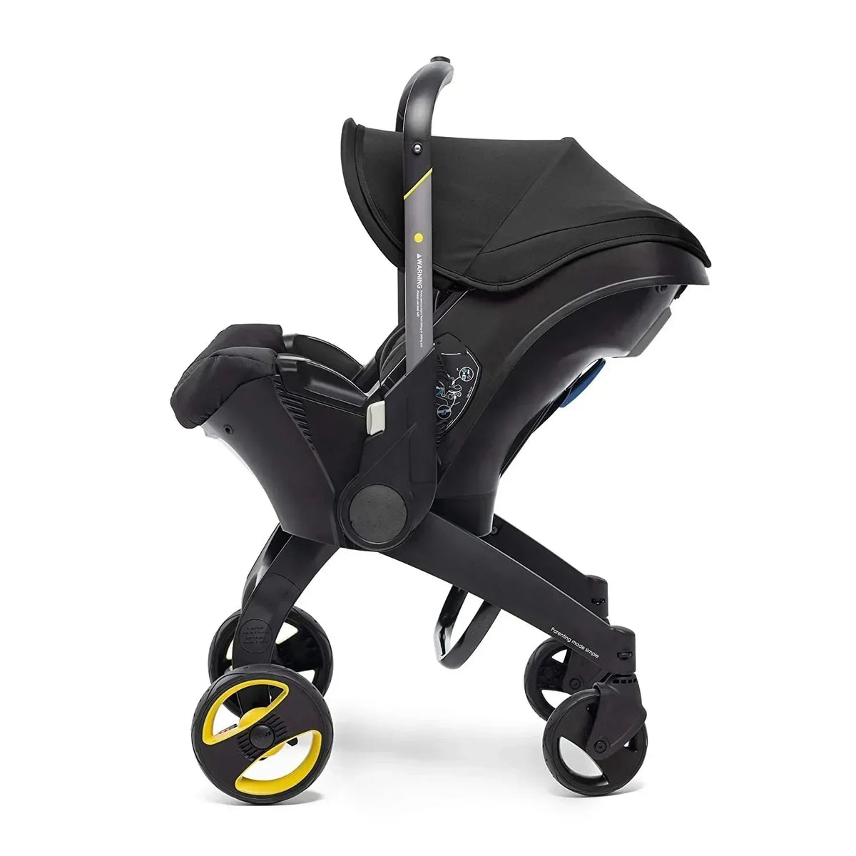 Sistema de viaje 4 en 1 con cochecito y silla de coche para bebé