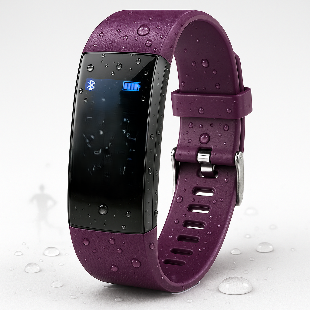 Smartwatch Impermeable con Monitor de Ritmo Cardíaco y Bluetooth – Ideal para Estilo de Vida Activo y Seguimiento de la Forma Física
