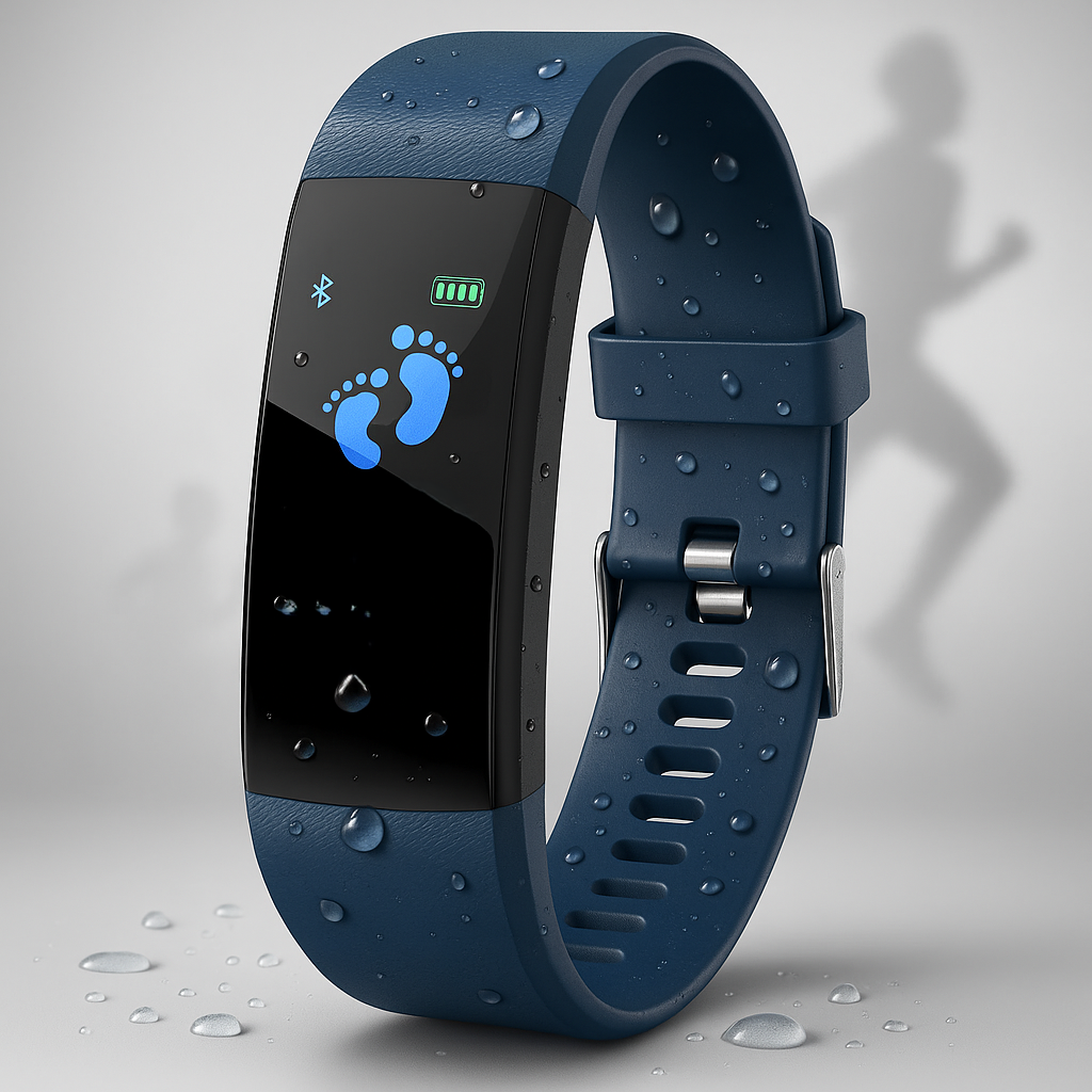 Smartwatch Impermeable con Monitor de Ritmo Cardíaco y Bluetooth – Ideal para Estilo de Vida Activo y Seguimiento de la Forma Física