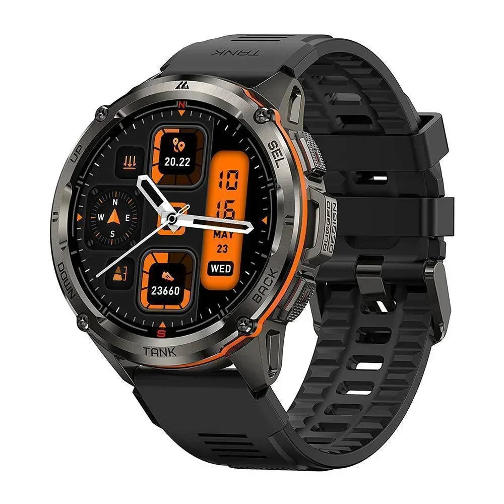 Smartwatch T3 Ultra con GPS y pantalla AMOLED - Monitor de actividad resistente