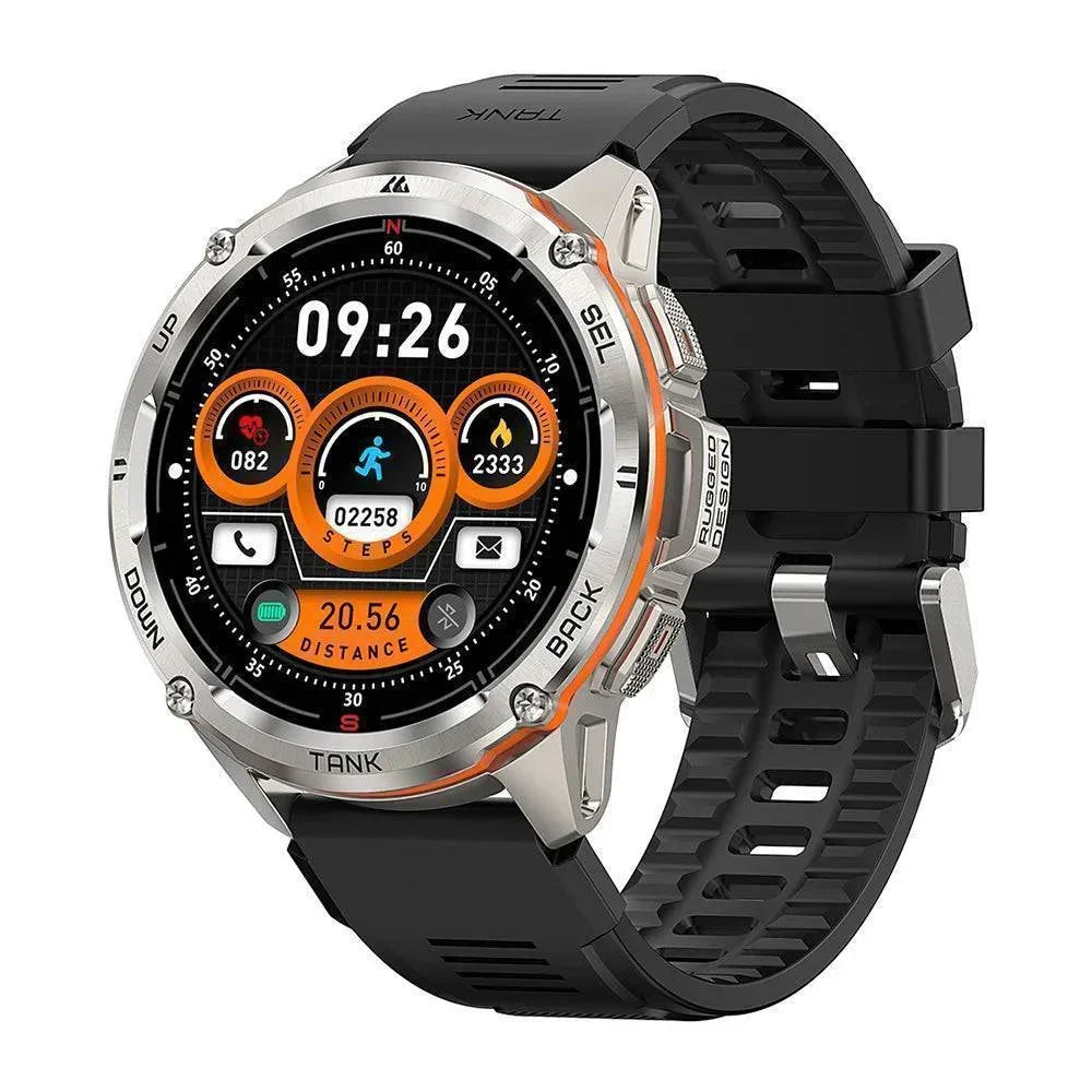 Smartwatch T3 Ultra con GPS y pantalla AMOLED - Monitor de actividad resistente