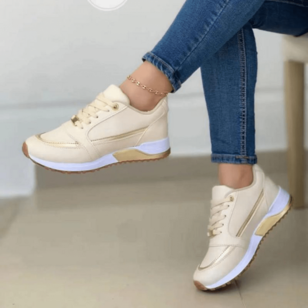 Sneakers para mujer con cordones