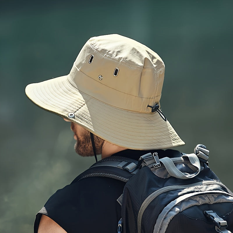 Sombrero de sol para hombre con protección UV para senderismo y playa